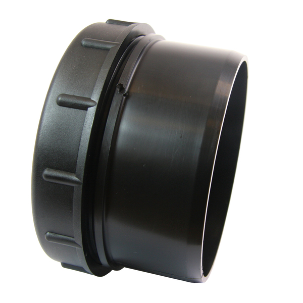 110 mm PP Smartline ters m/skrulokk, sort