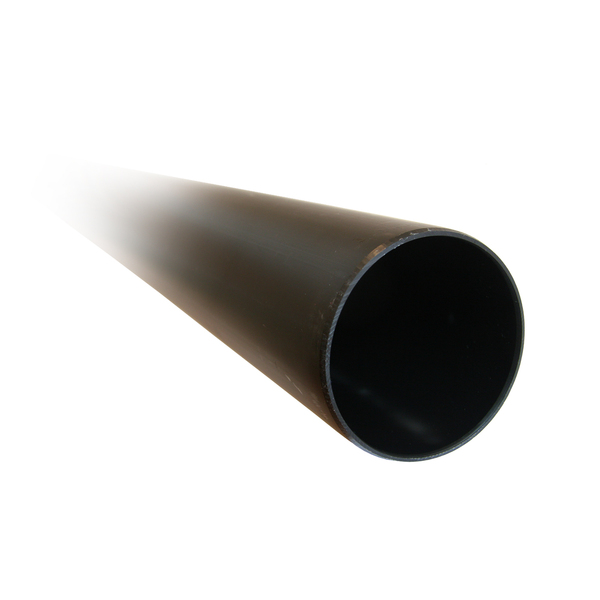 75 mm x 3000 mm Smartline rør uten muffe PP, sort