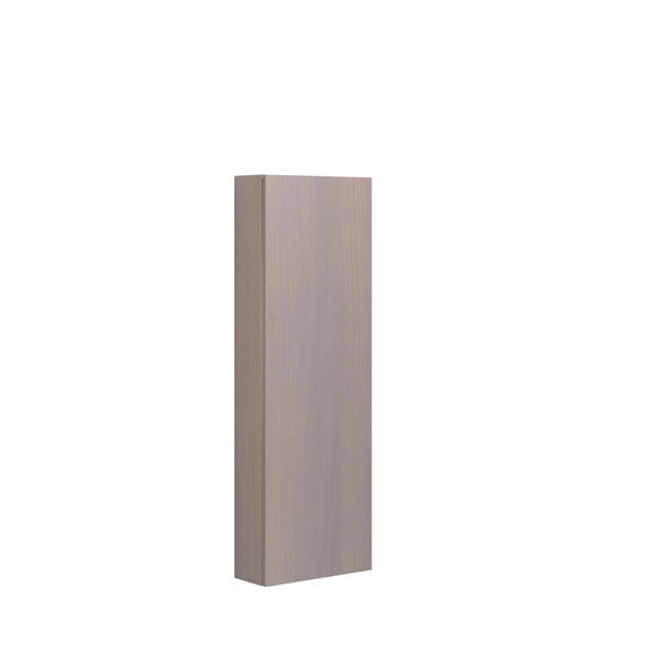 Høyskap m/1 dør venstre 120x40x16, grå eik