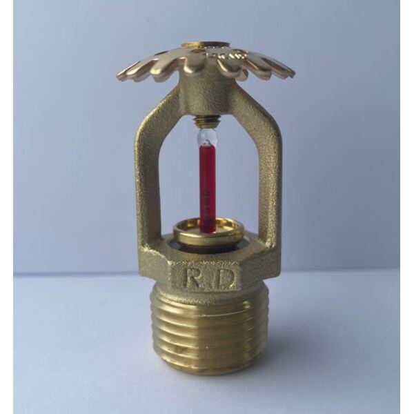 1/2 Sprinklerhode CUP standard 68C, 5mm glassampull, K80 messing