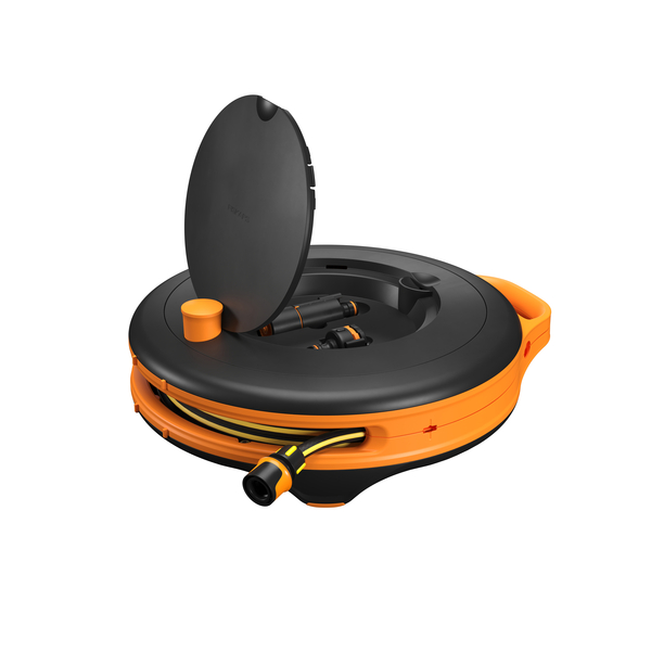 Fiskars Comfort 9 mm slangetrommel S, 15 meter