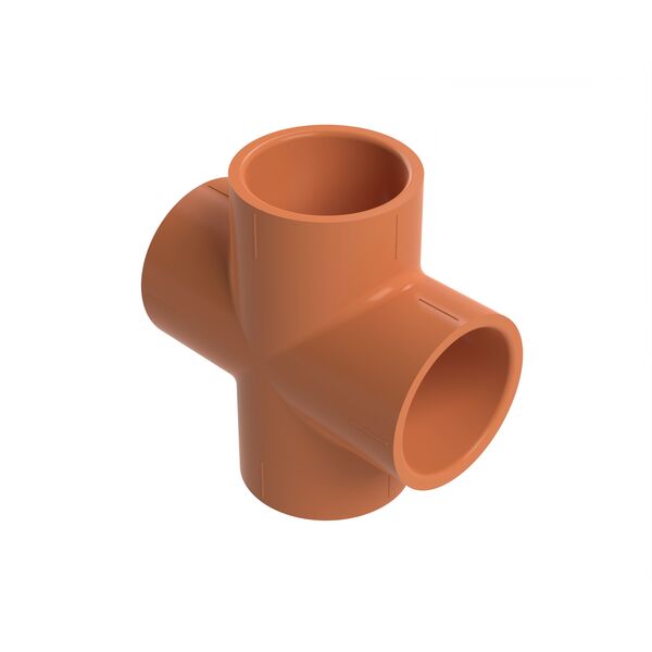 2 1/2" CPVC kryss