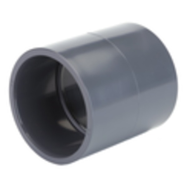 25 mm PVC-U muffe TP