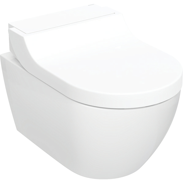 Aquaclean Tuma Comfort veggskål, deksel hvit glass