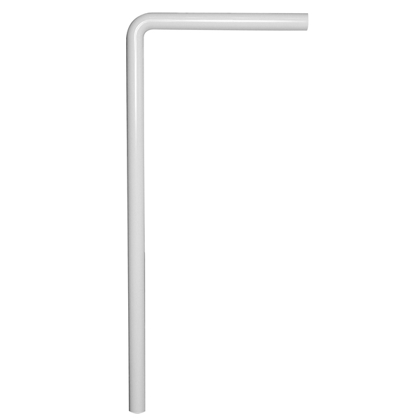 Falu avløpsrør vinkel 32 mm, 300 x 700 mm hvit