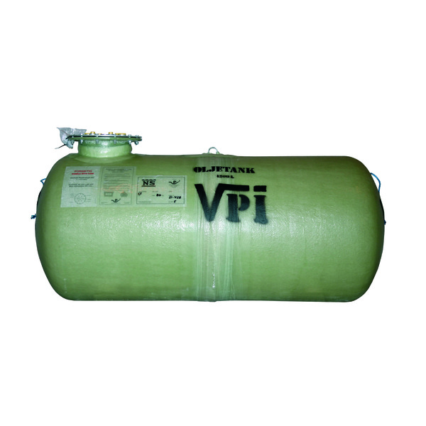 1400 ltr olje-og dieseltank, for nedgraving