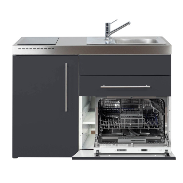 Premiumline minikjøkken 1200 høyre, grå 740 x 1200 x 980 mm