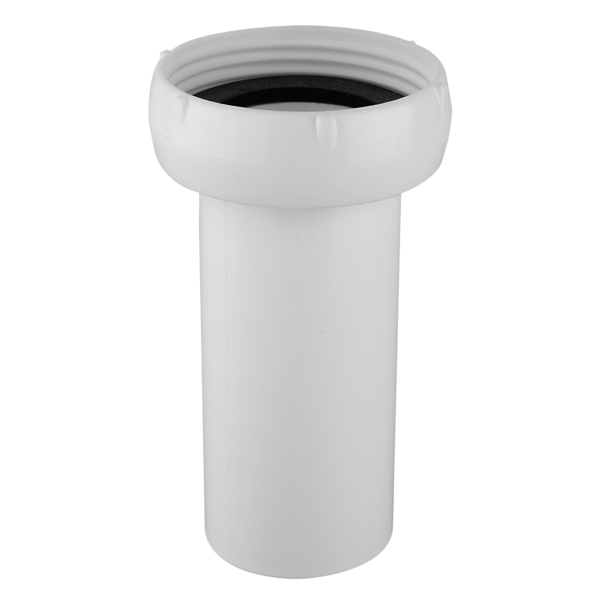 Falu flenserør 32 mm x 1 1/4", H=70 mm hvit