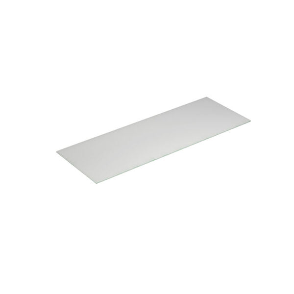 Benkeplate Form 140-159x50, hvit