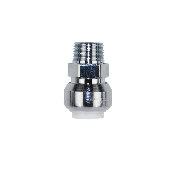 10 mm x 1/2" Tectite Classic tippunion, krom