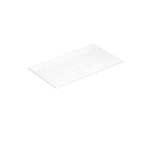 Benkeplate Silestone 805x455x12 mm, Eternal Statuario