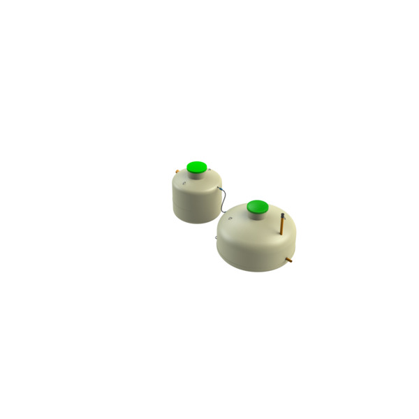 Gråvannsanlegg for 2 hytter