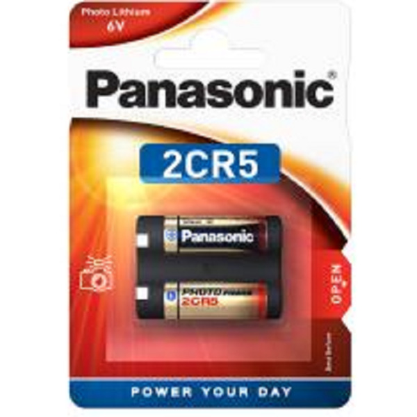Panasonic batteri 2CR-5L 6V, f/Electra