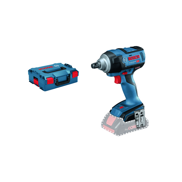 Bosch muttertrekker GDS 18V 300 solo, L-boxx uten lader og batteri
