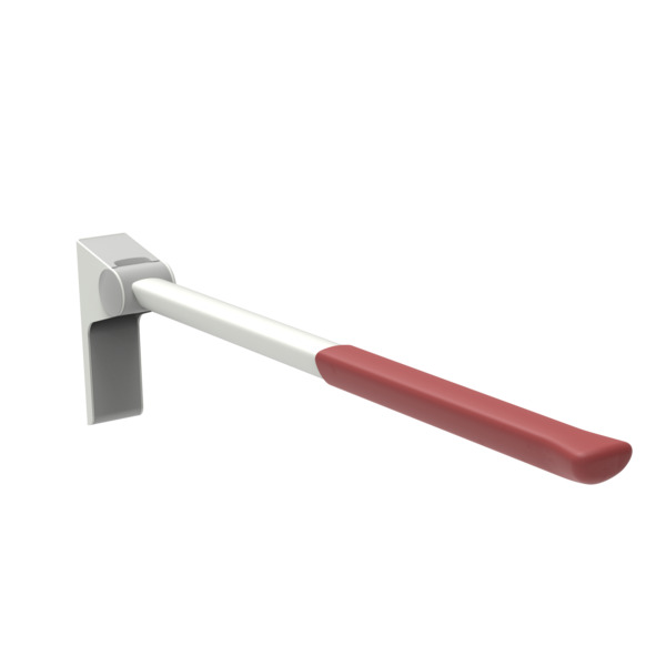 Addlife toalettstøtte Straight, rød 900 mm