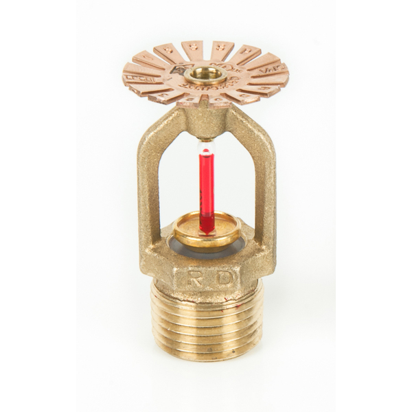 1/2 Sprinklerhode pendent kvikk 68C, 3mm glassampull, K80 messing, SSP
