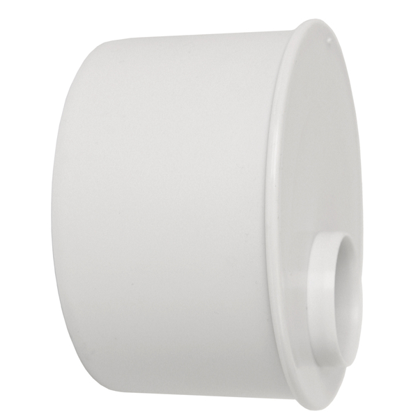 110 mm x 40 mm Smartline kortovergang PP, hvit