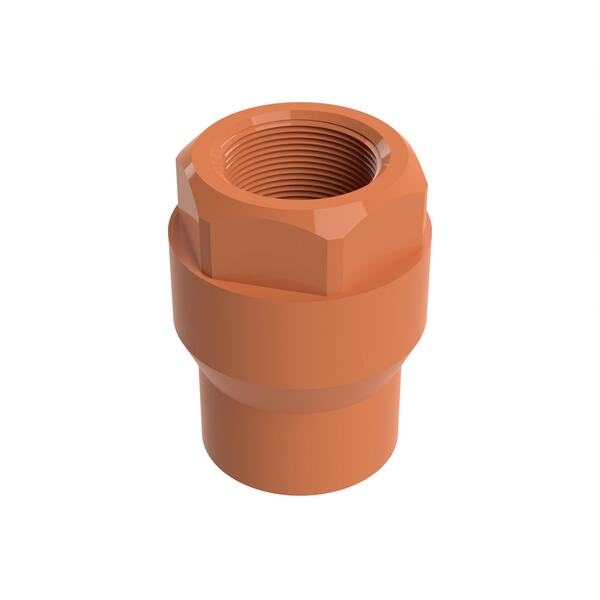 1" x DN25 CPVC overgangsmuffe, innvendig gjenge, Blazemaster
