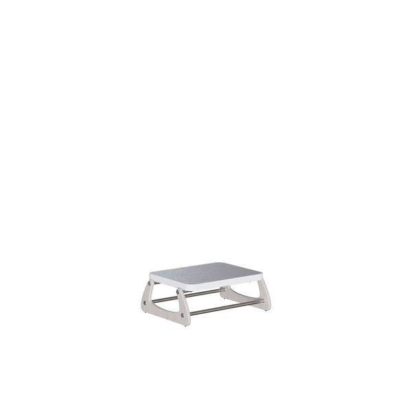 Lav krakk 19x48x38 cm, Hvit Eik