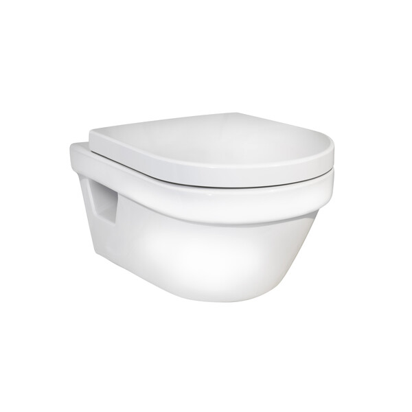 GB 5G84 veggskål Hygienic Flush, m/SC/QR sete