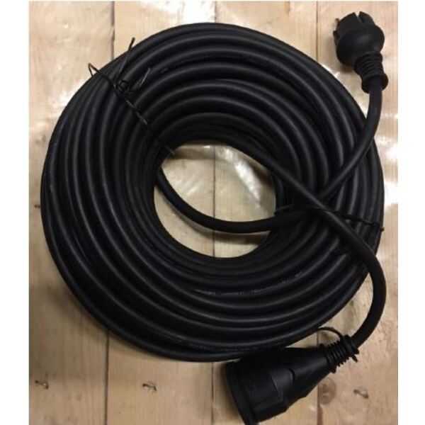 25 mtr skjøtekabel 3 veis 3x2,5m2 IP44