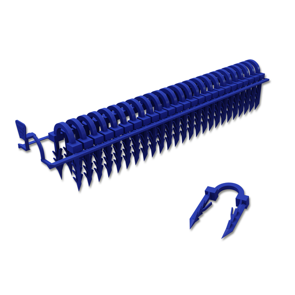 LK pistolklips 3D Premium, for 8,12,16 og 20mm rør. 400 pr eske
