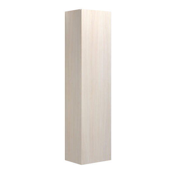 Høyskap m/1 dør venstre 160x40x30, hvit eik