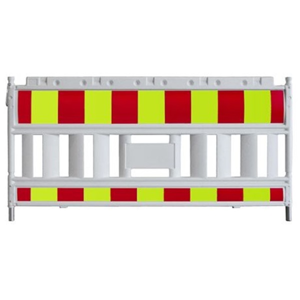 Trafikkgjerde reflex plast 2 meter, hvit FGG Kl.3