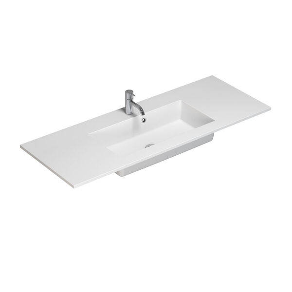 Servant Minore 120,2x45,5 cm, hvit matt