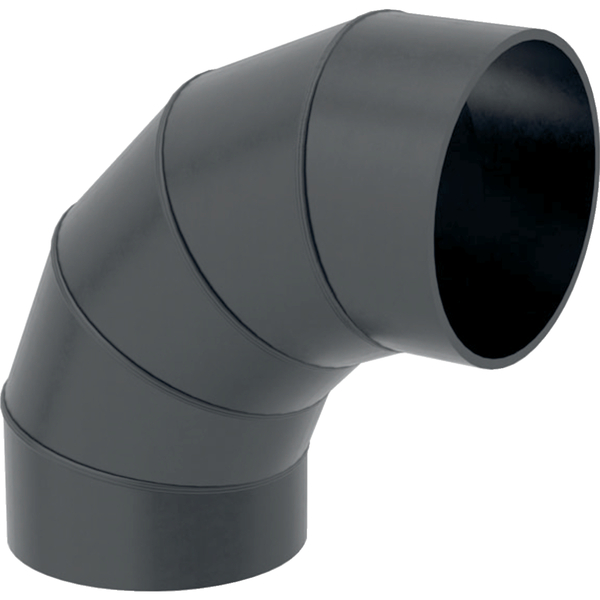 315 mm Geberit PEH segmentbend 90, stor radius