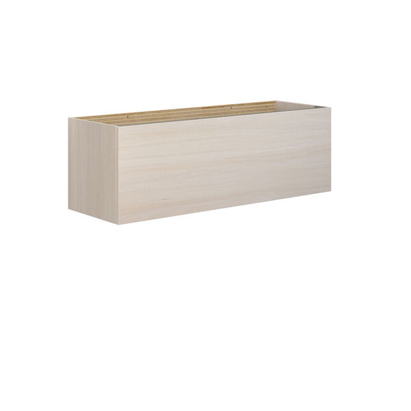 Calidris servantskap med 1 skuff, 40 x 120 x 40, hvit eik