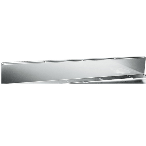 Intra veggpanel P-18 for vaskerenne, rustfritt stål, 1800x150