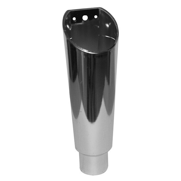 32 mm Falu vaskemaskintrakt, m/gummitetning, krom