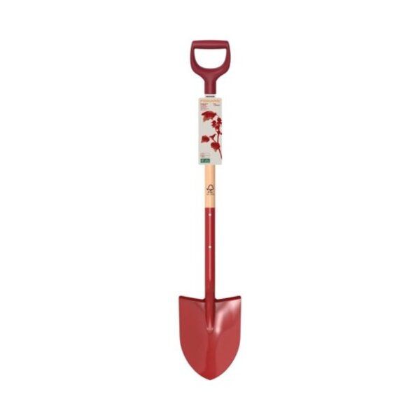 Fiskars Classic hagespade rød