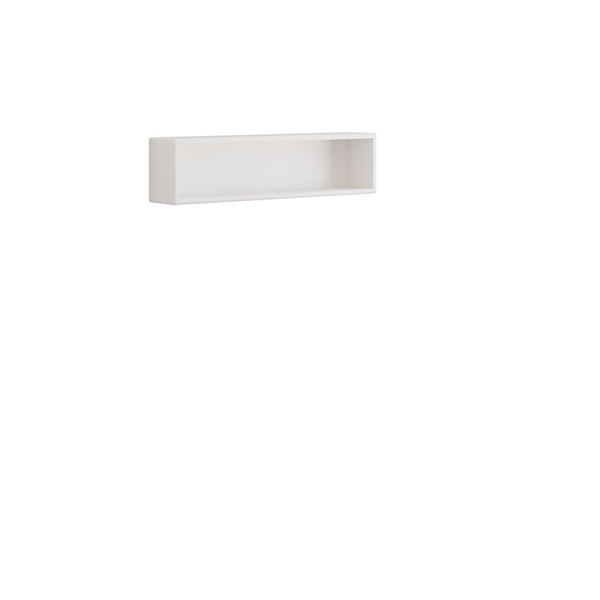 Veggreol 20x80x14, hvit matt