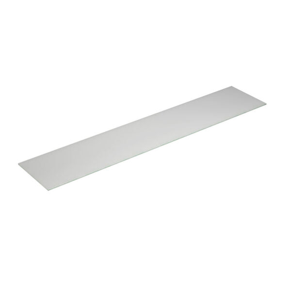 Benkeplate Form 200-219x40, hvit
