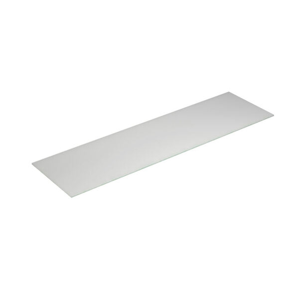 Benkeplate Form 180-199x50, hvit