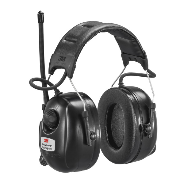 3M hørselvern dab+ fm-radio