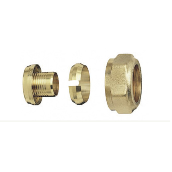 M22 x15x2,5 FPL-PX anslutningssett, forkrommet