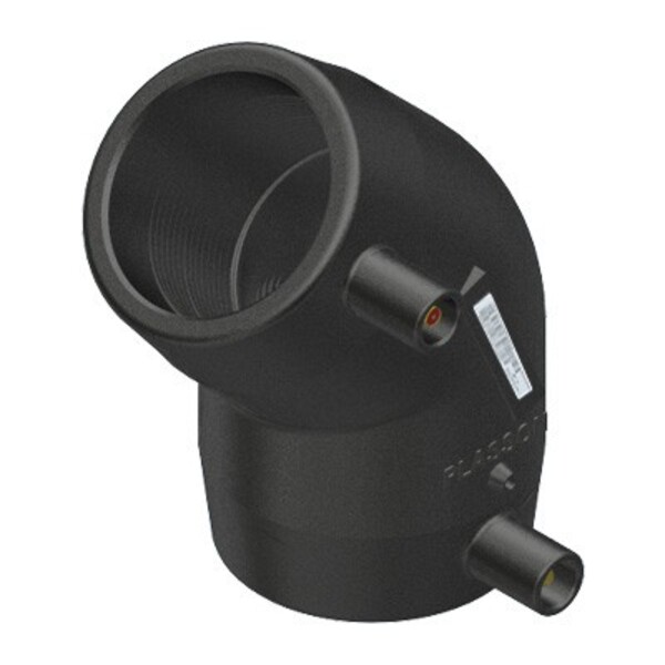 50 mm elektro bend 45° PE100 SDR17-11