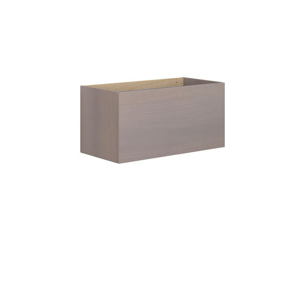 Servantskap m/1 skuff 40x80x40, grå eik
