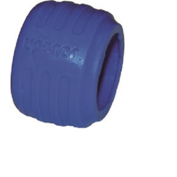 16 mm Q&E ring med stoppkant, blå