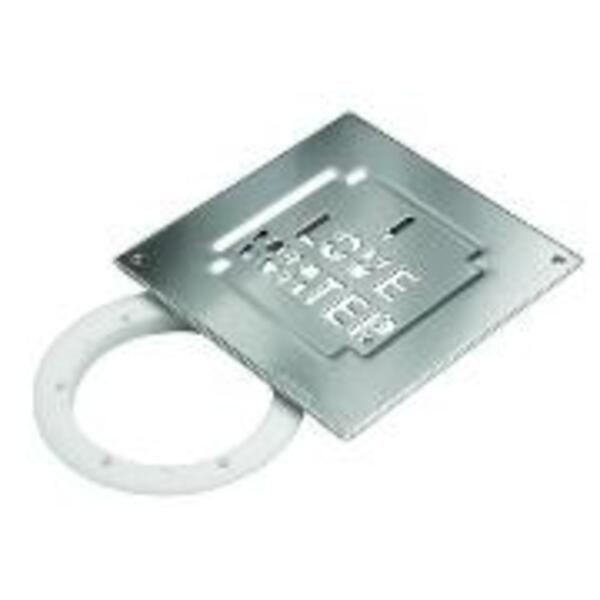 Blücher klemring/rist Square New York, monteringssett 200x200 mm