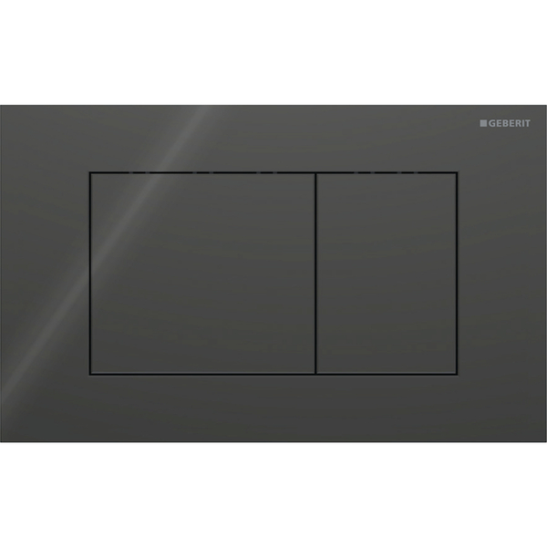Sigma 40 betjeningsplate square, Svart