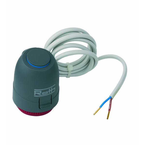 Roth reguleringsmotor 24V NC 1W