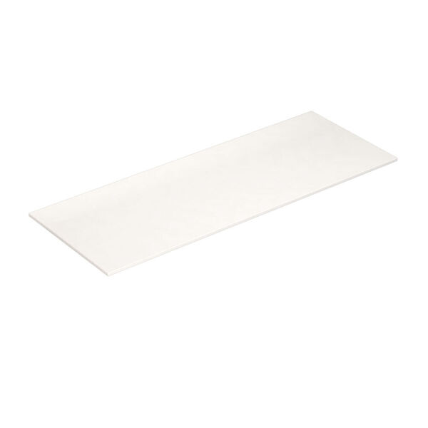 Benkeplate Silestone 1205x455x12 mm, blanco zeus