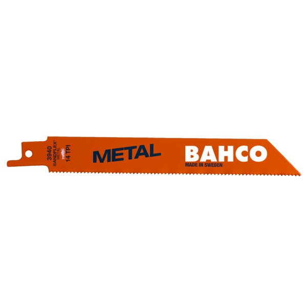 Bahco Bajonettsagblad bi-metall, f/metall a 5 stk