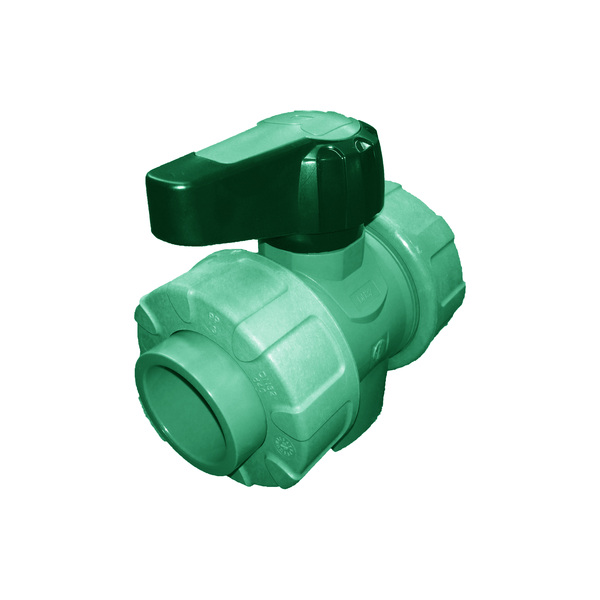 20mm Blue/Green pipe kuleventil