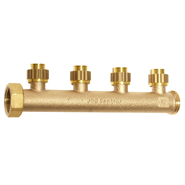 16 mm Sanipex fordeler m/4 uttak