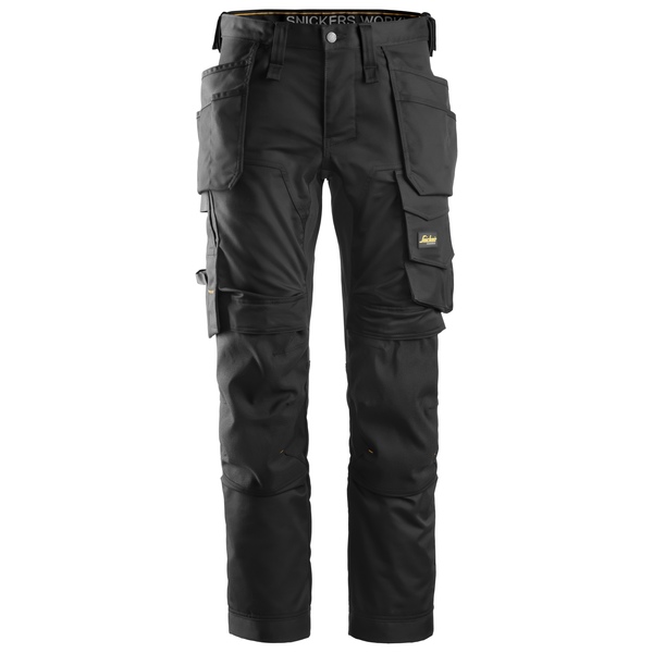 Snickers bukse 6241 sort/sort stretch 46